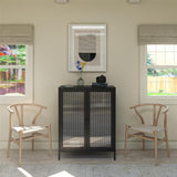 Ameriwood Home Ashbury Heights 31.5-in W x 39.96-in H Steel Black Freestanding Utility Storage Cabinet
