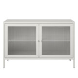 Ameriwood Home Ashbury Heights 39.37-in W x 25.2-in H Steel White Freestanding Utility Storage Cabinet