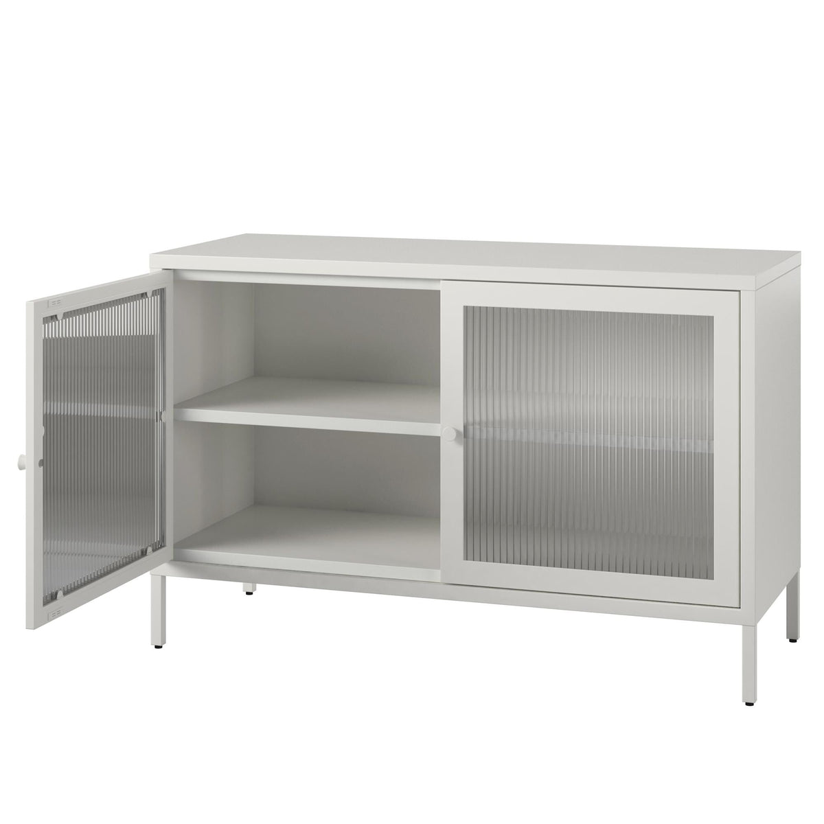 Ameriwood Home Ashbury Heights 39.37-in W x 25.2-in H Steel White Freestanding Utility Storage Cabinet