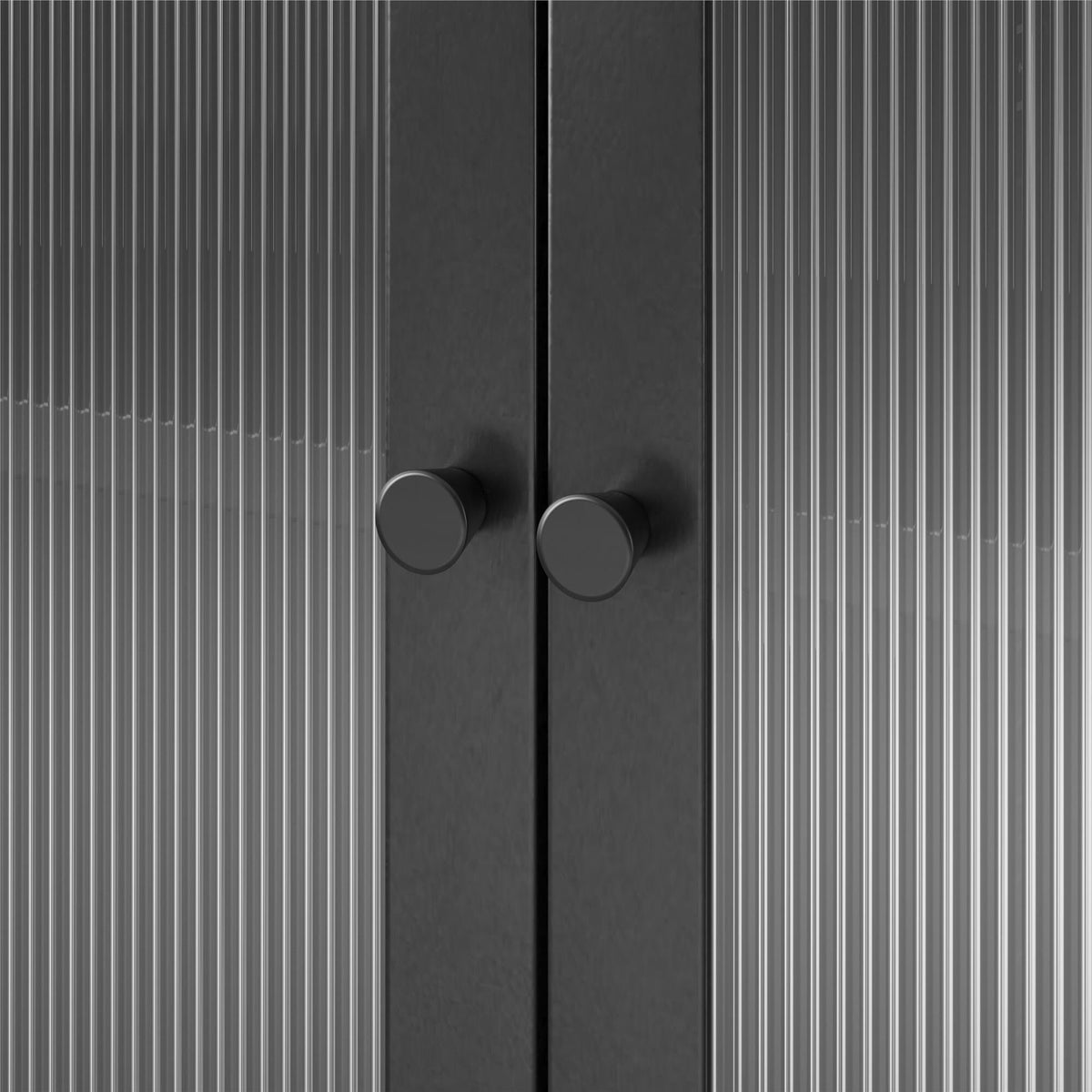 Ameriwood Home Ashbury Heights 35.38-in W x 72.83-in H Steel Black Freestanding Utility Storage Cabinet