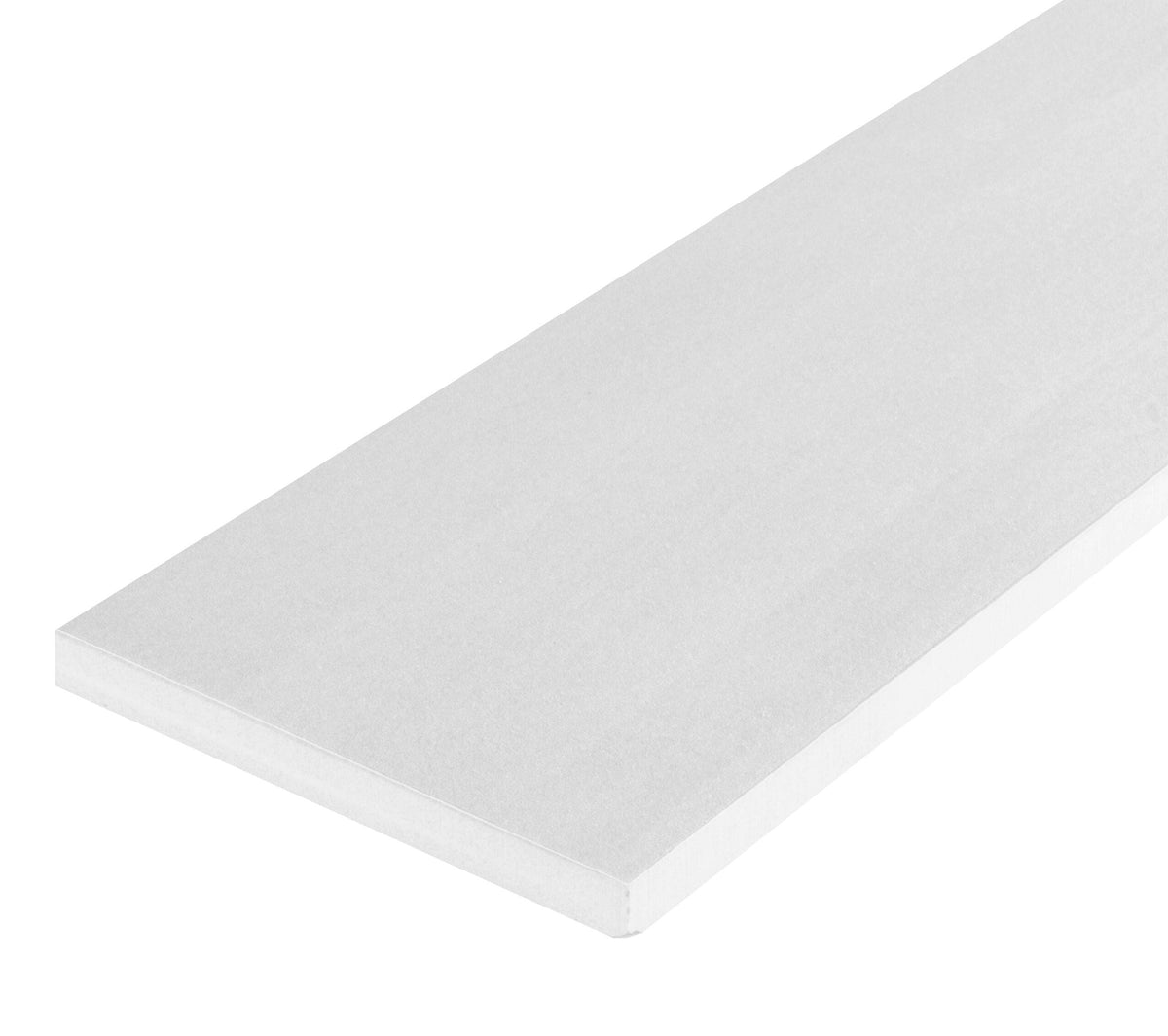 Giorbello (Sample) Spazio Lazer White/Matte 4-in x 12-in Matte Porcelain Floor and Wall Tile