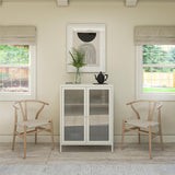 Ameriwood Home Ashbury Heights 31.5-in W x 39.96-in H Steel White Freestanding Utility Storage Cabinet