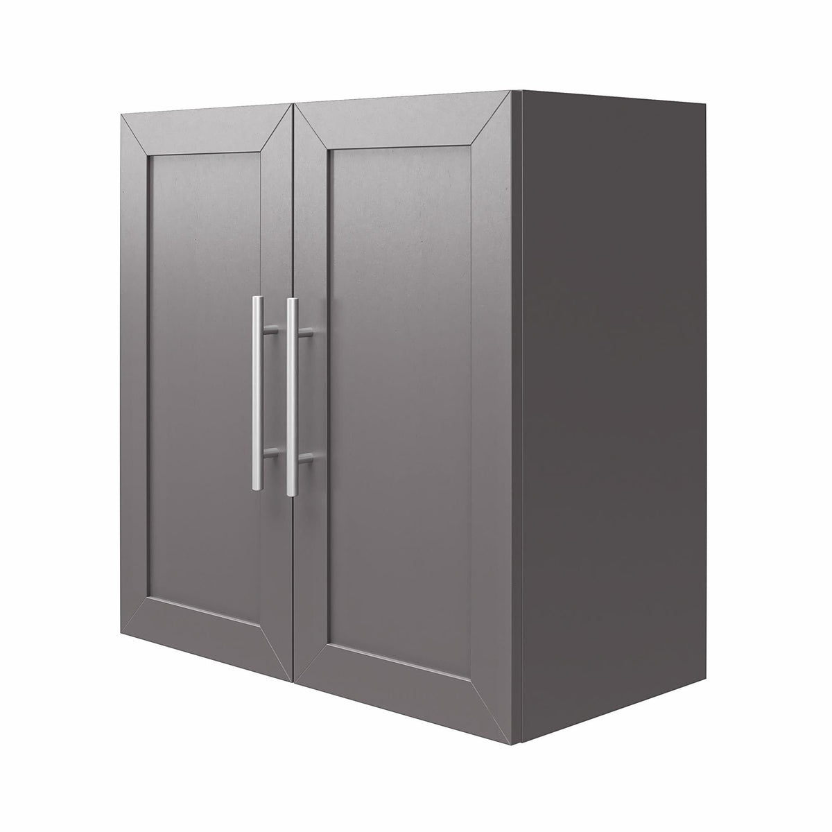 Ameriwood Home Camberly 23.43-in W x 23.68-in H Particleboard Graphite Grey Wall-mount Utility Storage Cabinet