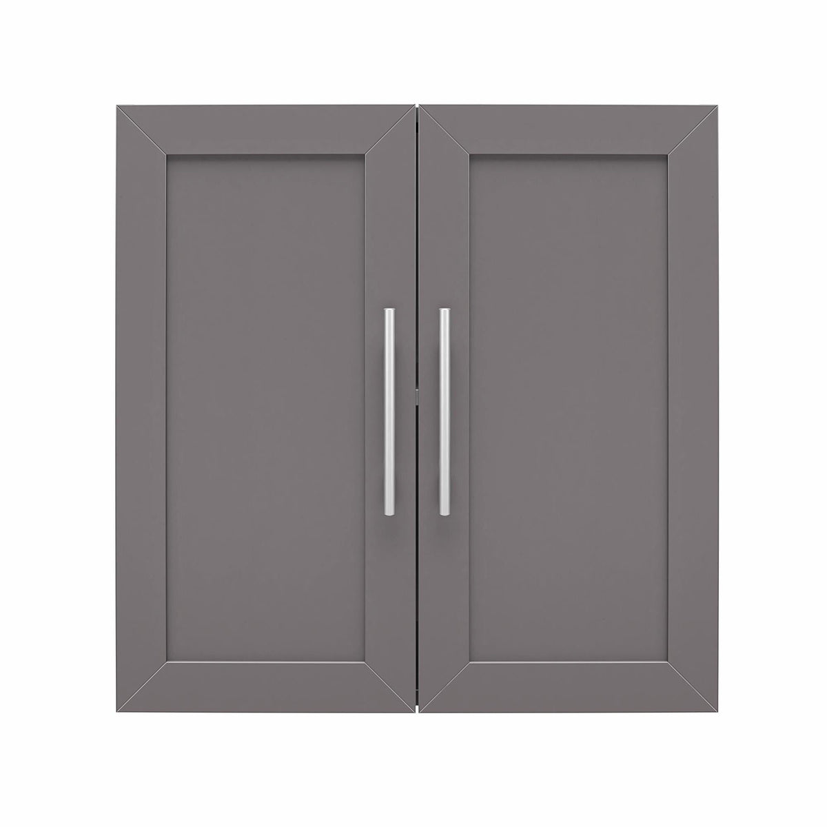 Ameriwood Home Camberly 23.43-in W x 23.68-in H Particleboard Graphite Grey Wall-mount Utility Storage Cabinet