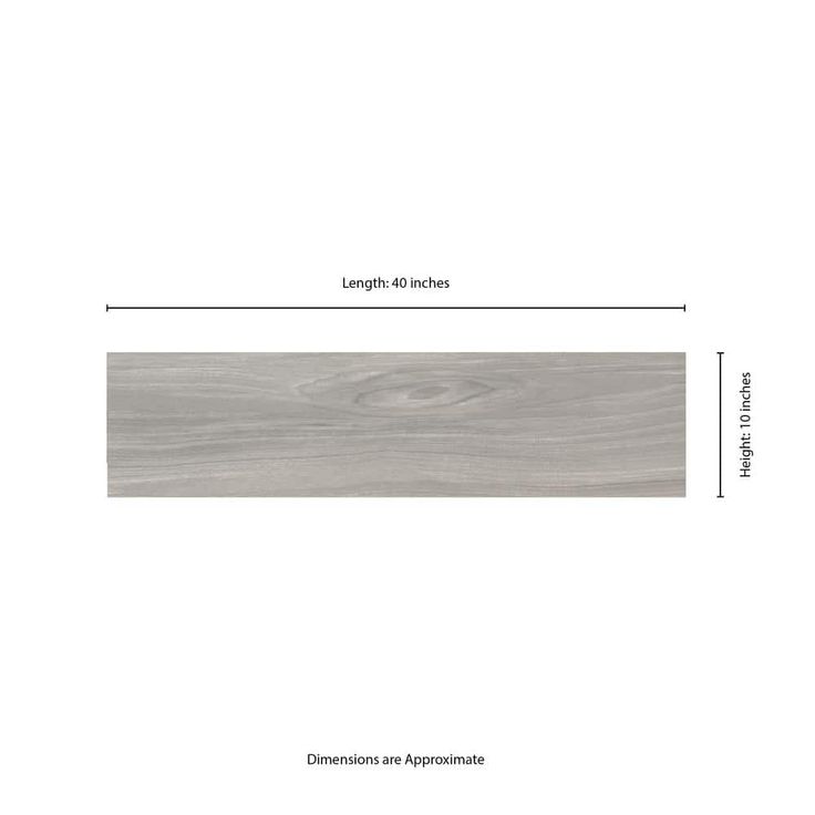 MSI Brooksdale Birch 9.84 in. x 39.37 in. Matte Porcelain Floor and Wall Tile (13.89 sq. ft. / case)