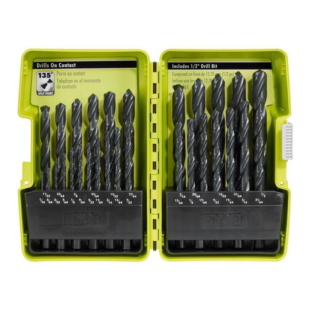 Black Oxide Index Drill Bit Set (29-Piece) - Super Arbor