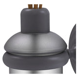 Allied Brass Que New Matte Gray Wall-Mounted Reed Diffuser Holder – Solid Brass with Removable Glass
