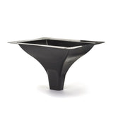 Trex RainEscape 16-in x 12-in Black Under Deck Ceiling Downspout