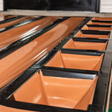 Trex RainEscape 13-1/2-in x 17-1/2-in Brown Under Deck Ceiling Downspout