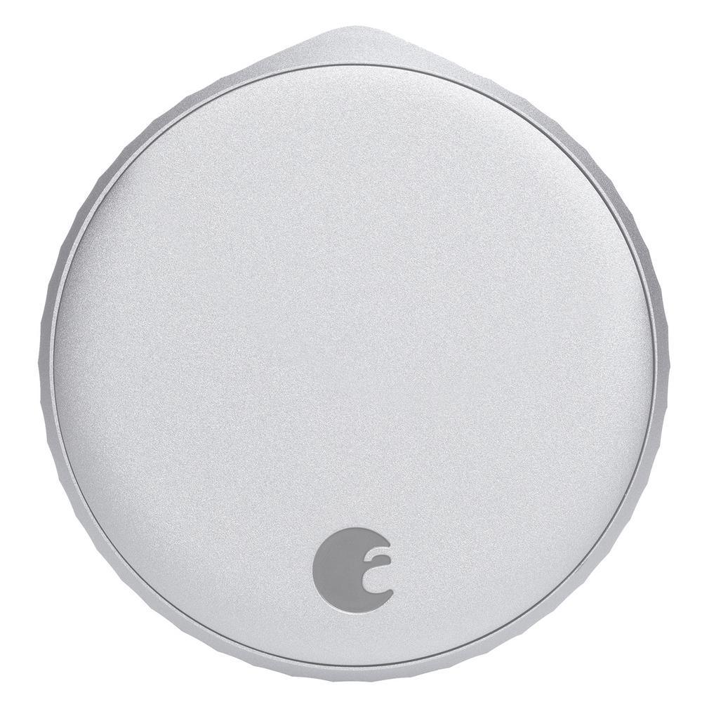 Wi-Fi Smart Lock Silver Single Cylinder Deadbolt Replacement - Super Arbor