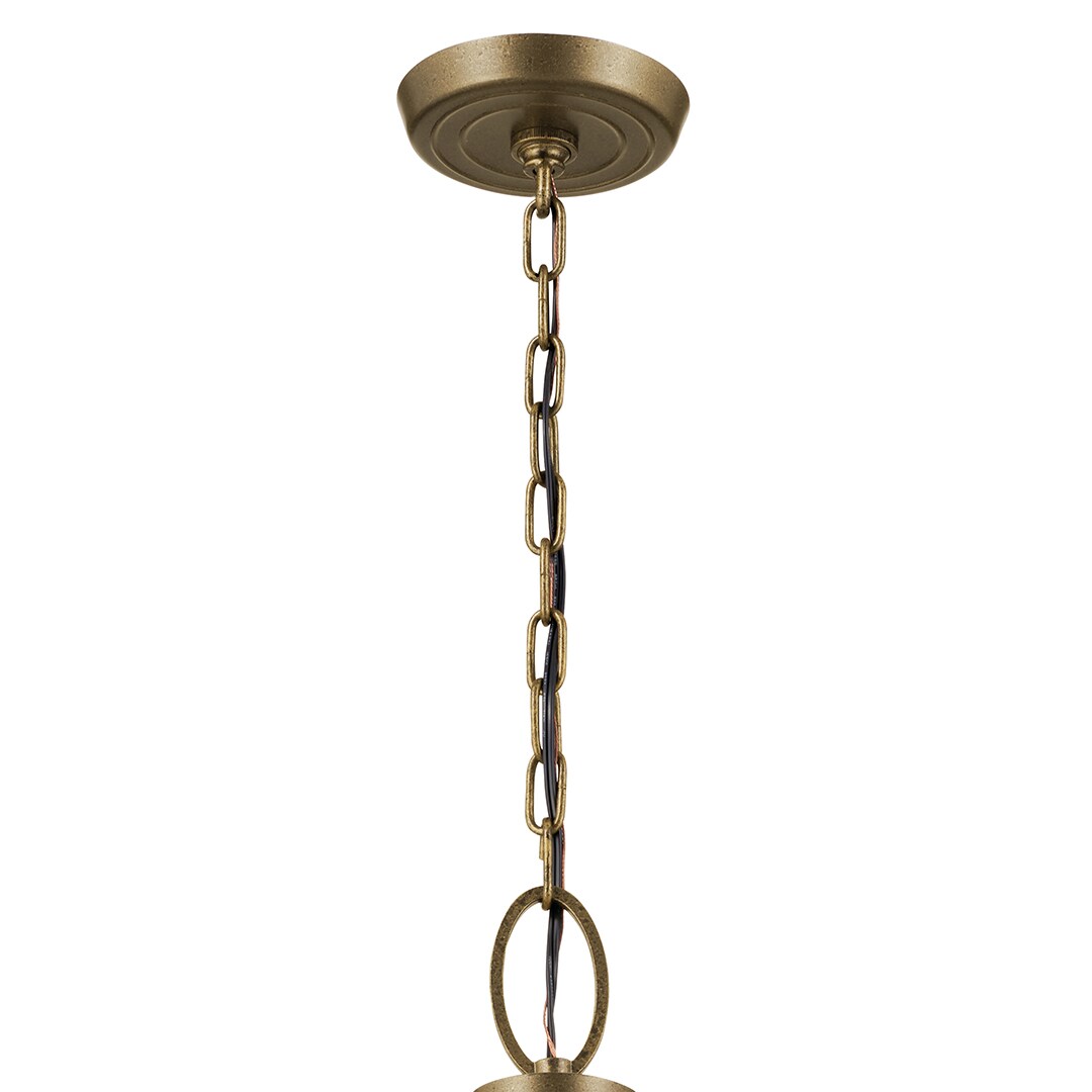 Kichler Topiary 6-Light Bronze Farmhouse Chandelier