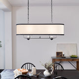 Kichler Heddle 8-Light Black Farmhouse Chandelier