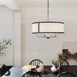 Kichler Heddle 6-Light Black Farmhouse Chandelier