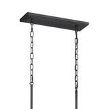 Kichler Vetivene 8-Light Black Farmhouse Chandelier
