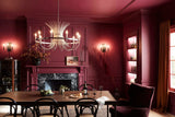 Kichler Baile 9-Light Brushed Nickel Farmhouse Chandelier