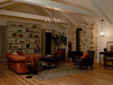 Kichler Topiary 6-Light Bronze Farmhouse Chandelier
