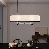 Kichler Heddle 8-Light Black Farmhouse Chandelier