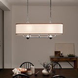 Kichler Heddle 8-Light Gray Farmhouse Chandelier