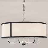 Kichler Heddle 6-Light Black Farmhouse Chandelier