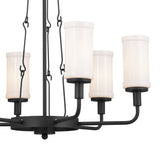 Kichler Vetivene 6-Light Black Farmhouse Chandelier