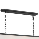 Kichler Heddle 8-Light Black Farmhouse Chandelier