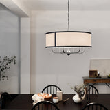 Kichler Heddle 6-Light Black Farmhouse Chandelier