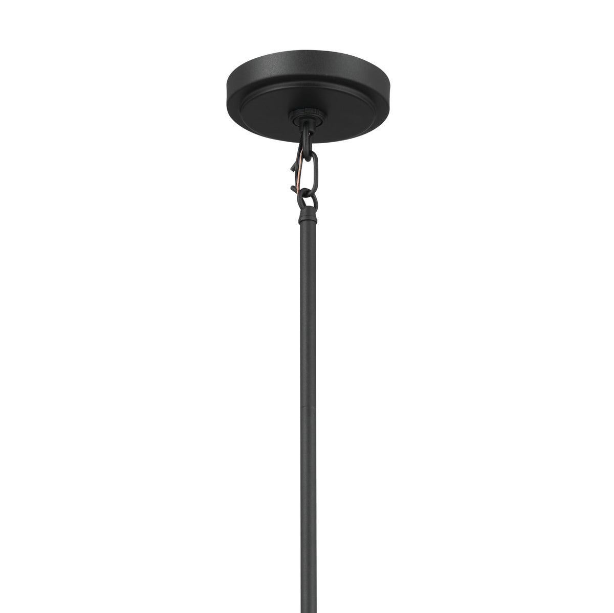 Kichler Vetivene 6-Light Black Farmhouse Chandelier