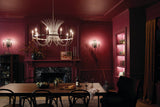 Kichler Baile 9-Light Brushed Nickel Farmhouse Chandelier
