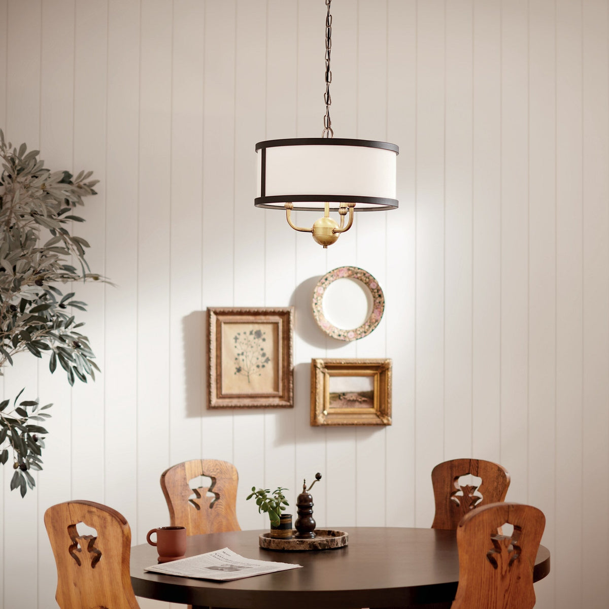 Kichler Heddle 3-Light Farmhouse Chandelier