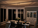 Kichler Adelgade 5-Light Distressed White Coastal Chandelier