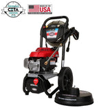 Simpson MegaShot MS60805-S 3000 PSI at 2.4 GPM HONDA GCV160 Cold Water Pressure Washer with Surface Scrubber