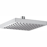 1-Pattern 8 in. Wall Mount Rain Fixed Shower Head in Chrome - Super Arbor