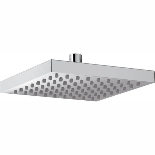 1-Pattern 8 in. Wall Mount Rain Fixed Shower Head in Chrome - Super Arbor