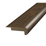 SimpleSolutions 2.37-in x 78.7-in Chesterfield Hackberry Prefinished Stair Nosing - Super Arbor