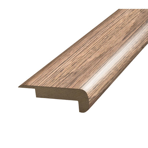 SimpleSolutions 2.37-in x 78.7-in Painted Chestnut Prefinished Stair Nosing - Super Arbor