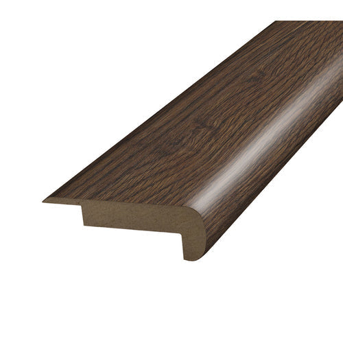 SimpleSolutions 2.37-in x 78.7-in Rustic Smoked Chestnut Prefinished Stair Nosing