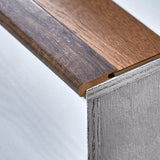SimpleSolutions 2.37-in x 78.7-in Cambridge Abbey Oak Prefinished Stair Nosing - Super Arbor