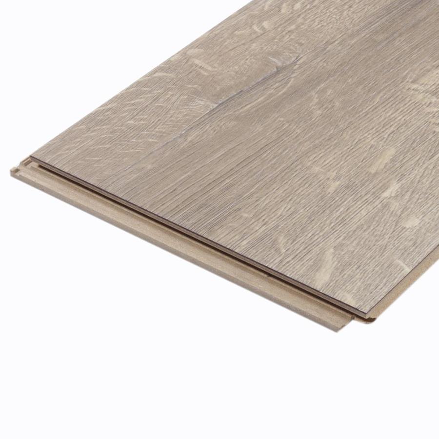 Pergo TimberCraft + WetProtect Waterproof Wheaton Oak 7.48-in W x 54.33-in L Embossed Wood Plank Laminate Flooring