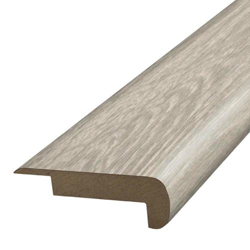 SimpleSolutions 2.37-in x 78.7-in Toffee Oak Prefinished Stair Nosing - Super Arbor