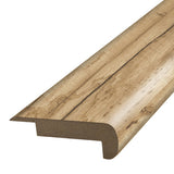 SimpleSolutions 2.37-in x 78.7-in Natural Oak or Ginger Hickory Prefinished Stair Nosing - Super Arbor
