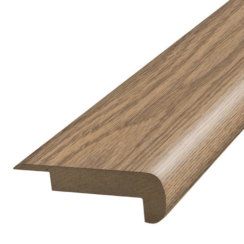 SimpleSolutions 2.37-in x 78.7-in Natural Oak or Ginger Hickory Prefinished Stair Nosing - Super Arbor