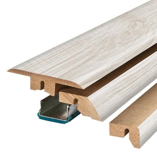 SimpleSolutions 2.37-in x 78.7-in MDF 4-n-1 Floor Moulding