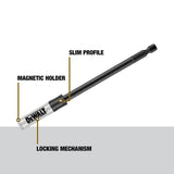 DEWALT IMPACT READY 6-in Magnetic Locking Impact Bit Holder, Individual