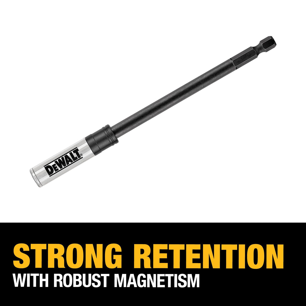 DEWALT IMPACT READY 6-in Magnetic Locking Impact Bit Holder, Individual