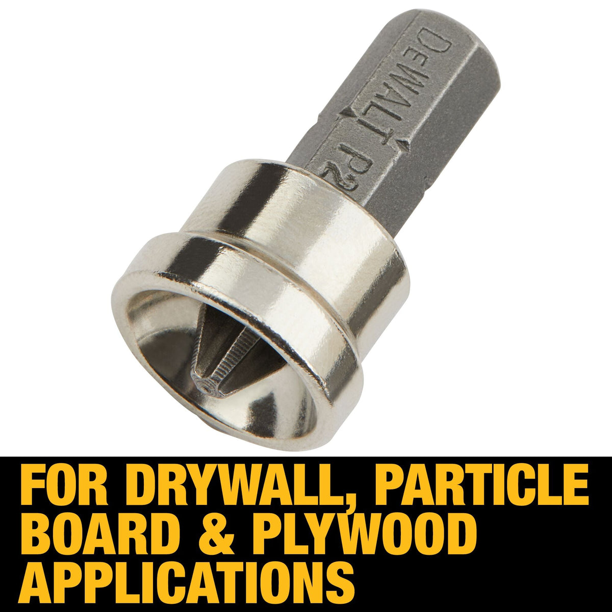 DEWALT #2 Phillips Drywall Screw Setter Screwdriver Bit Set, 4-Pack