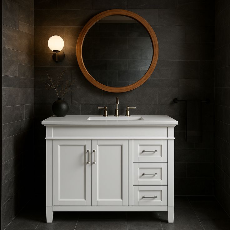 Home Decorators Collection Ashburn 36-inch Bathroom Vanity Cabinet in White