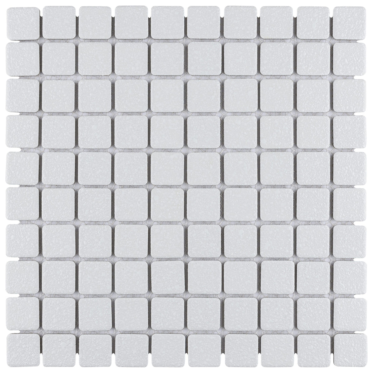 Affinity Tile Crystalline Square White 12-in x 12-in Multi-finish Porcelain Mosaic Floor and Wall Tile product image