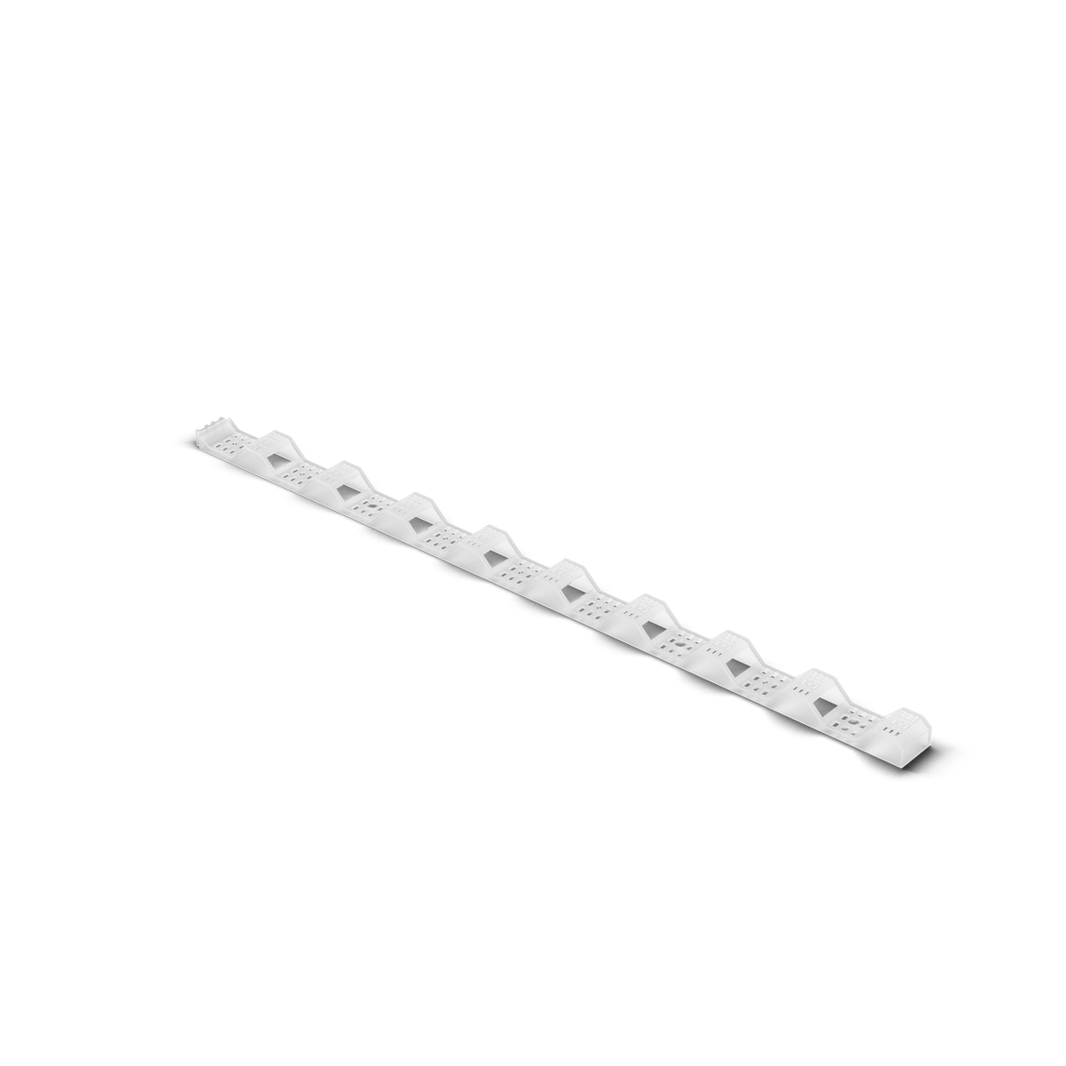 Tuftex Plastic Closure Strips, 6-Pack – 2-ft Cross-Link Polyethylene Vented Roof Panel Closure