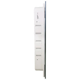Jensen Styleline 16-in x 26-in Recessed Mount Stainless Steel Mirrored Medicine Cabinet