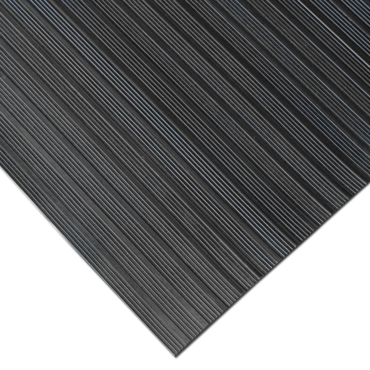 Rubber-Cal 48-in W x 180-in L x 0.125-in T Flooring Tape Rubber Gym Floor Roll (60-sq ft)